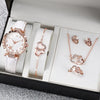 Women's Alloy Case Imitation Leather Strap Round Dial Medieval Style Watches