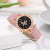 Women's Alloy Case Imitation Leather Strap Round Dial Quartz Wrist Watch Leisure Style