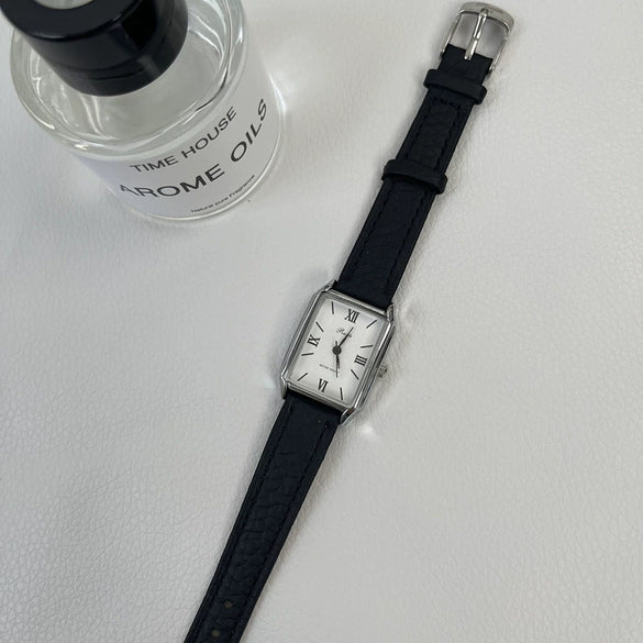 Women's Alloy Case Leisure Rectangular Roman Dial Allmatch Watch