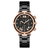 Women's Alloy Case Metal Strap Quartz Watch With Round Dial And Fashion Style