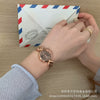 Women's Alloy Case Ordinary Glass Mirror Highend Fragrant Style Simple Elegant Small Dial Watch