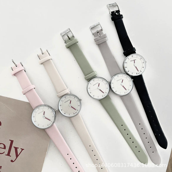 Women's Alloy Case Ordinary Glass Mirror Leisure Retro Style Watch