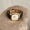Women's Alloy Case Ordinary Glass Mirror Medieval Style Square Watch
