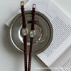 Women's Alloy Case Oval Small Dial Retro Quartz Belt Watch With Ordinary Glass Mirror