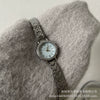 Women's Alloy Case Quartz Watch With Blue Fritillary Surface And Fashion Style