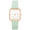 Women's Alloy Case Quartz Watch With Printed Logo Round Dial And Leisure Style