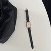 Women's Alloy Case Quartz Watch With Square Roman Dial Retro Artistic And Leisure Style Waterproof