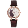 Women's Alloy Case Quartz Wrist Watch With Diamond Trend And Leisure Style