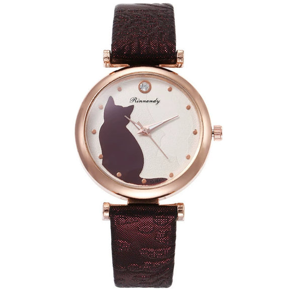 Women's Alloy Case Quartz Wrist Watch With Diamond Trend And Leisure Style