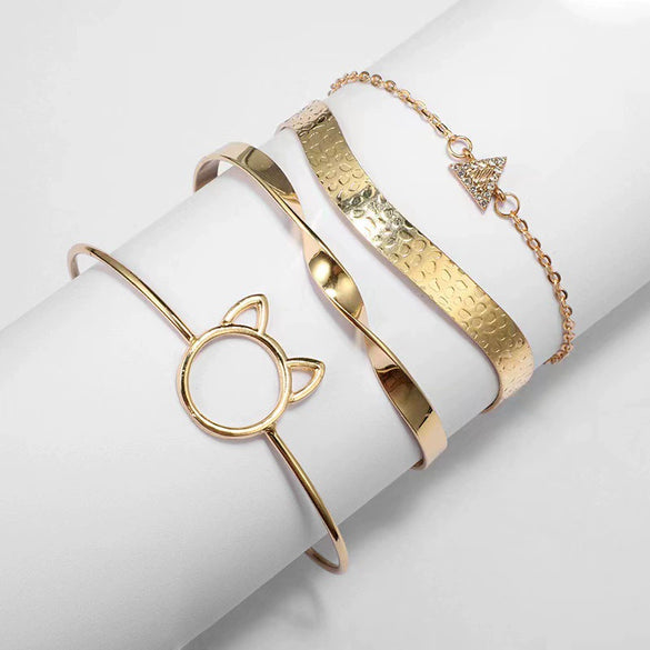 Women's Alloy Case Quartz Wrist Watch With Diamond Trend And Leisure Style