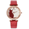 Women's Alloy Case Quartz Wrist Watch With Diamond Trend And Leisure Style