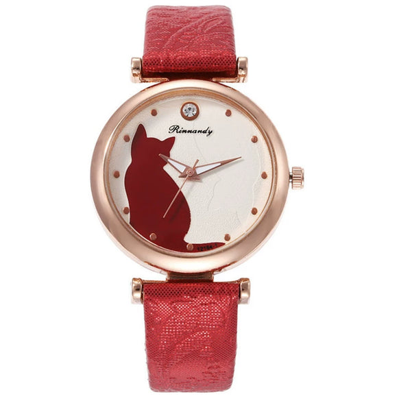 Women's Alloy Case Quartz Wrist Watch With Diamond Trend And Leisure Style