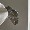 Women's Alloy Case Snakehead Watch Medieval Style Grey Belt