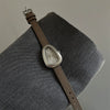 Women's Alloy Case Snakehead Watch Medieval Style Grey Belt