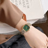 Women's Alloy Case Stainless Steel Band Square Fashion Quartz Watch