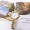 Women's Alloy Casual Simple Round Dial Pointer Bracelet Watch