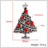 Women's Alloy Christmas Tree Brooch With Electroplating