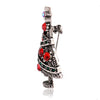 Women's Alloy Christmas Tree Brooch With Electroplating