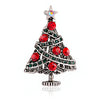 Women's Alloy Christmas Tree Brooch With Electroplating