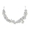 Women's Alloy Crystal Floral Leaf Bridal Hairband Elegant Flower Hair Band For Wedding Headdress