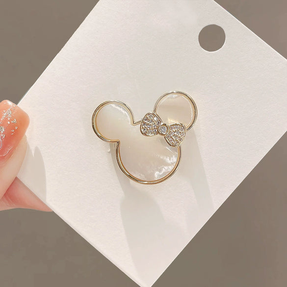 Women's Alloy Cute Animal Cartoon Brooch Electroplating Clothes Accessories