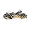 Women's Alloy Diamondencrusted Crystal Hairpin Spring Clip