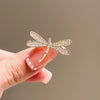 Women's Alloy Dragonfly Brooch With Electroplating Treatment