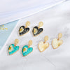 Women's Alloy Dried Flower Pearl Rhinestone Earrings With Silver Needle Irregular Floral Drop Design Electroplated Retro Sweet Style