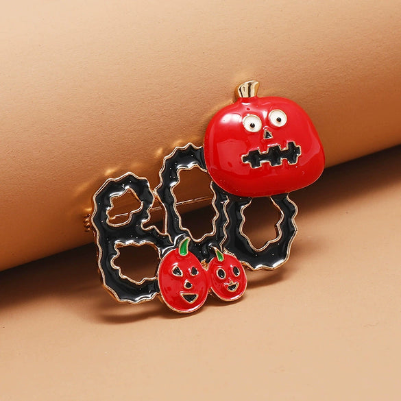 Women's Alloy Dripping Oil Pumpkin Brooch Simple Retro And Fun