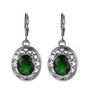 Women's Alloy Eggshaped Hollow Petal Ear Buckle Pendant Necklace With Electroplating And Original Geometric Design