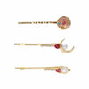 Women's Alloy Electroplated Love Magic Wand Cute Oneword Clip Side Clip Bangs Hair Accessories Hairpin Set