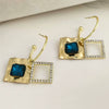 Women's Alloy Electroplated Minimalist Geometric Earrings