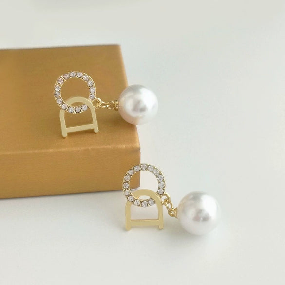 Women's Alloy Electroplated Minimalist Geometric Earrings