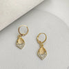 Women's Alloy Electroplated Minimalist Geometric Earrings
