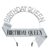 Women's Alloy Electroplated Rhinestone Headband Crown Belt For Birthday