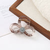 Women's Alloy Electroplated Small Fresh Style Plants Flowers Hair Gripper Shark Clip