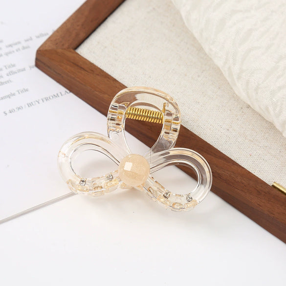 Women's Alloy Electroplated Small Fresh Style Plants Flowers Hair Gripper Shark Clip