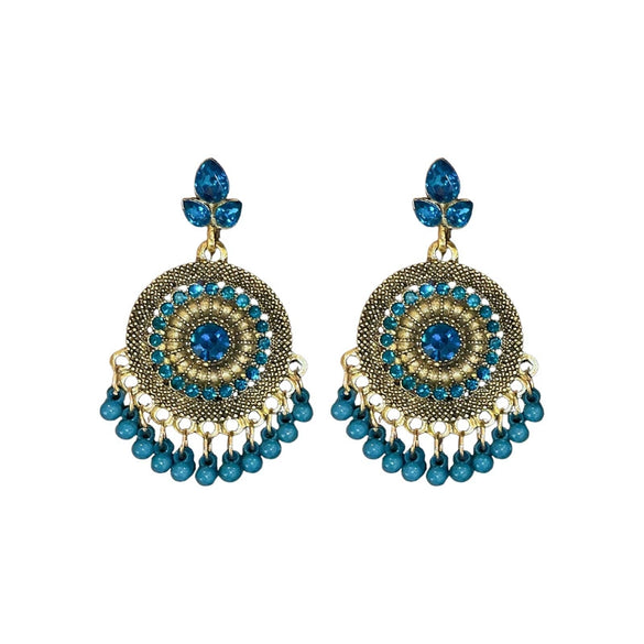 Women's Alloy Electroplating Drop Shape Tassel Earrings