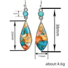 Women's Alloy Exotic Retro Geometric Drop Shape Earrings