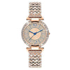 Women's Alloy Fashion Quartz Bracelet Watch With Round Dial And Stainless Steel Clasp