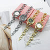 Women's Alloy Fashion Quartz Watch With Rhombus Dial