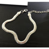 Women’s Alloy Fish Scale Anklet And Snake Bone Chain Bracelet Geometric Metal Chain Jewelry