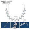 Women's Alloy Floral Rhinestone Bridal Hair Band Thin Flower Headdress Hair Accessory For Photography