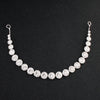 Women's Alloy Floral Rhinestone Bridal Hair Band Thin Flower Headdress Hair Accessory For Photography