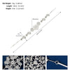 Women's Alloy Floral Rhinestone Bridal Hair Band Thin Flower Headdress Hair Accessory For Photography