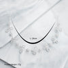 Women's Alloy Floral Rhinestone Bridal Hair Band Thin Flower Headdress Hair Accessory For Photography