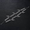 Women's Alloy Floral Rhinestone Bridal Hair Band Thin Flower Headdress Hair Accessory For Photography