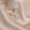 Women's Alloy Flower Brooch Minimalist Style Electroplating
