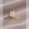 Women's Alloy Flower Brooch With Electroplating Treatment Light Luxury Highend Sense