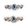 Women's Alloy Flower Ring Electroplated Ins Style